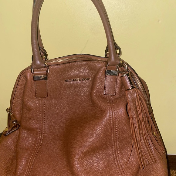 Michael Kors brown hobo purse - Picture 3 of 3
